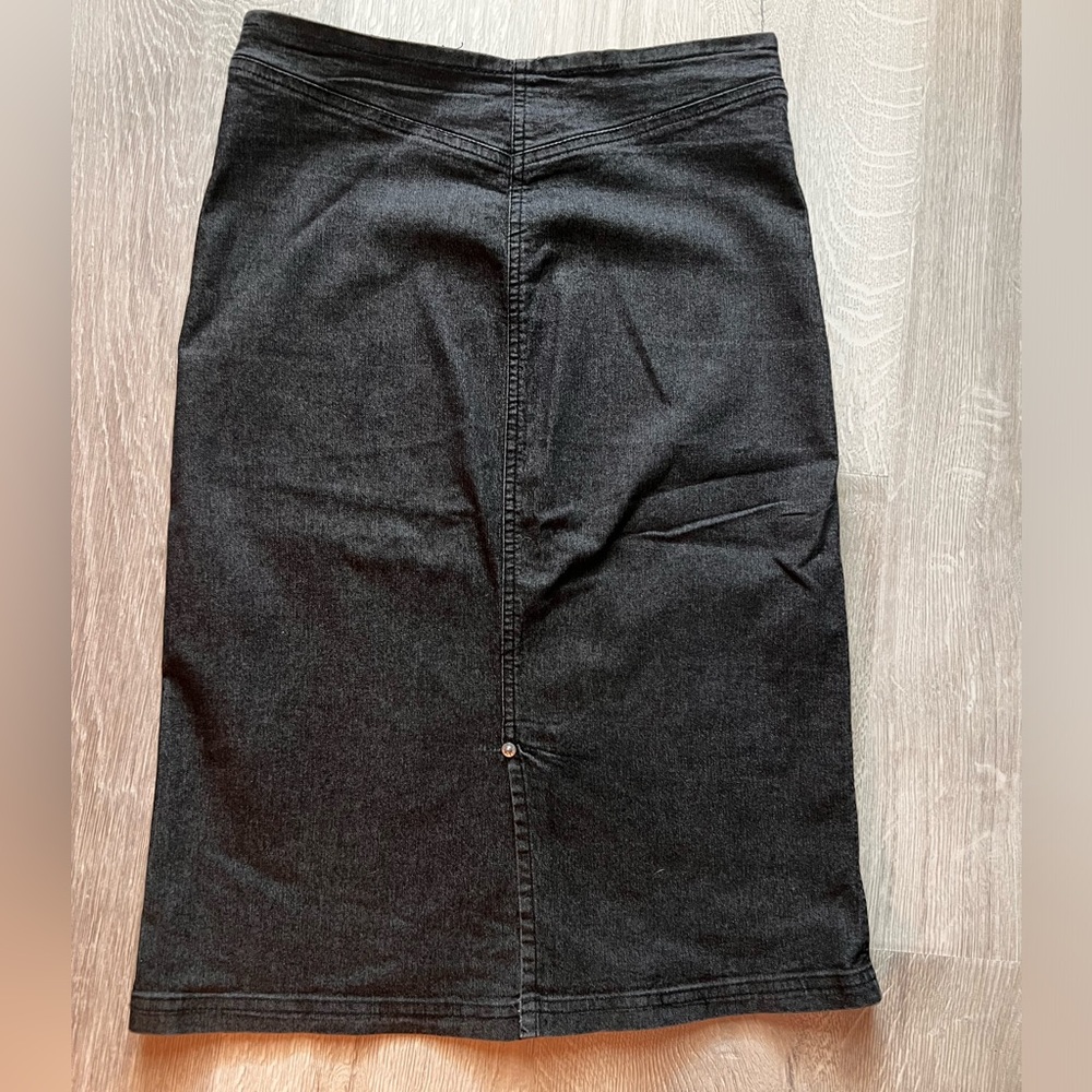 Umbrale Anthropologie Denim Pencil Skirt Size Medium